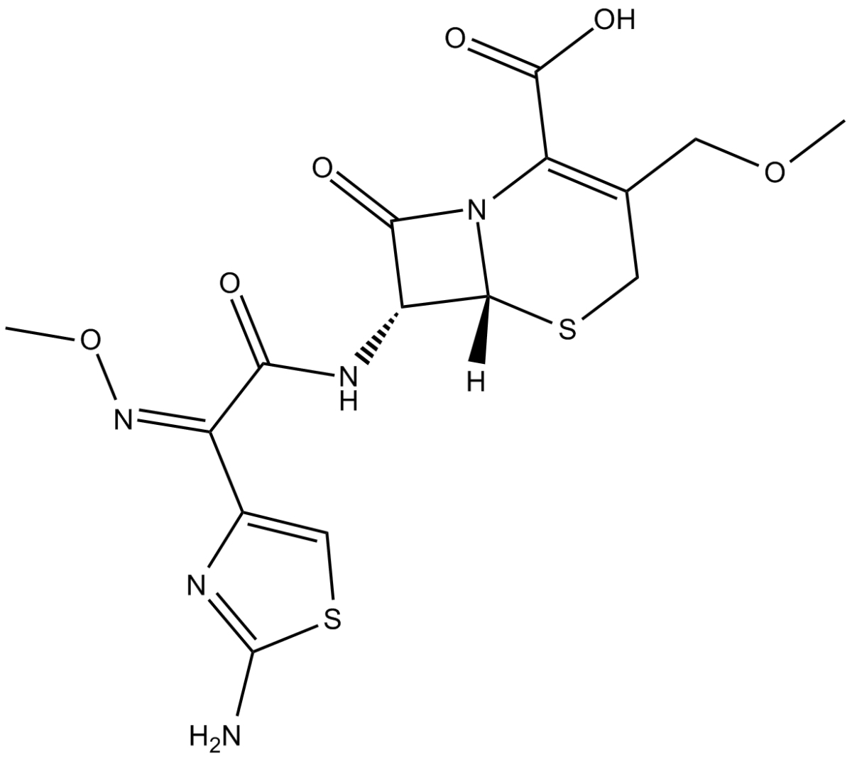 Cefpodoxime(free acid)图片