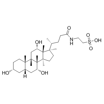 Taurocholic acid(N-Choloyltaurine)图片