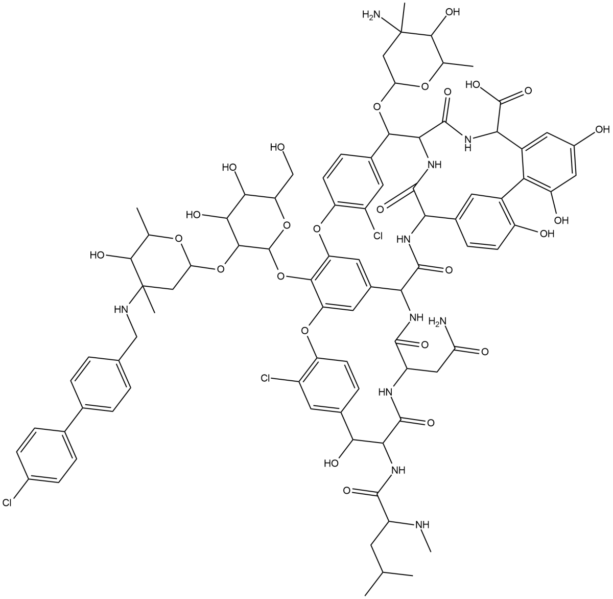 Oritavancin(LY-333328)图片
