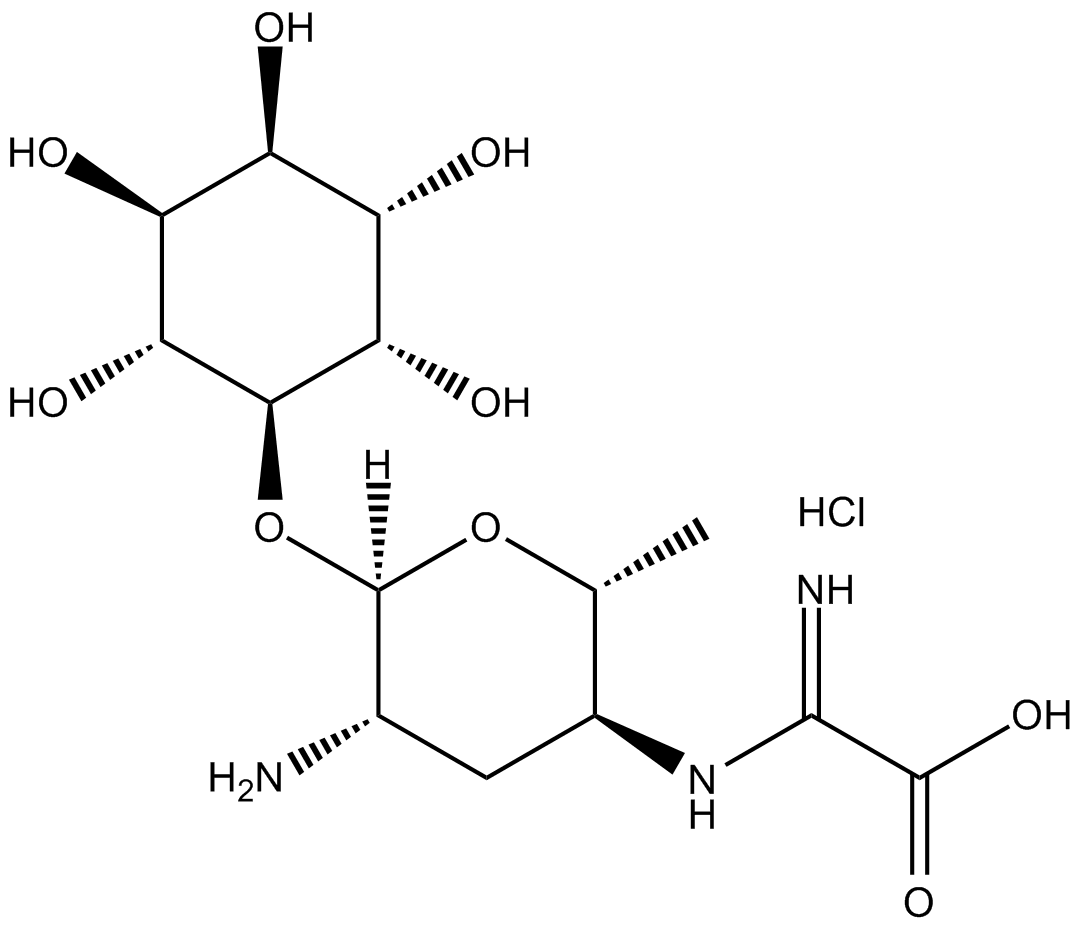 Kasugamycin(hydrochloride)图片