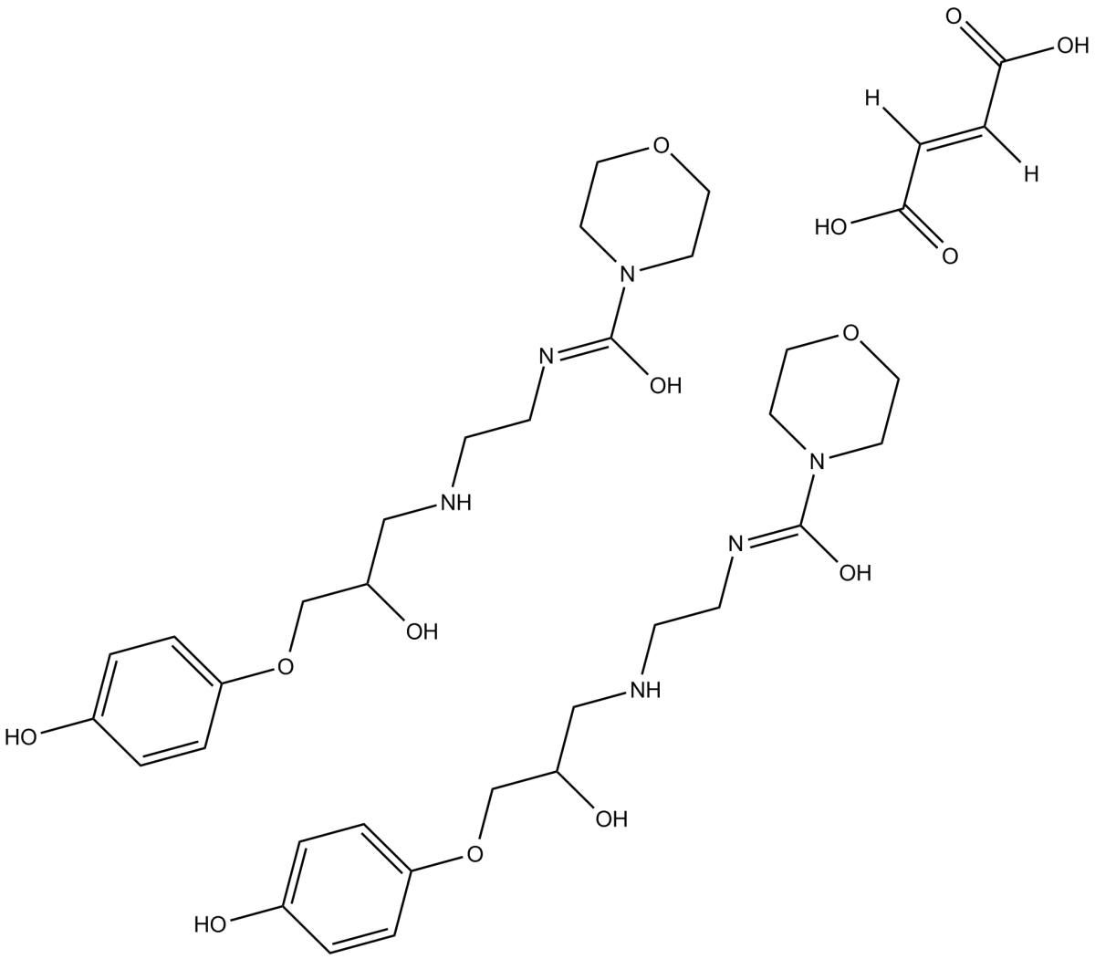Xamoterol hemifumarate图片