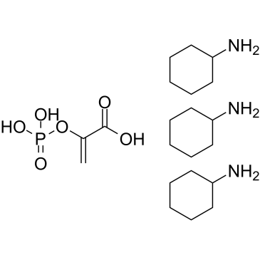 Phosphoenolpyruvic acid tricyclohexylammonium salt图片
