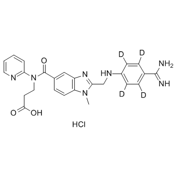 Dabigatran D4 hydrochloride(BIBR-953 D4 hydrochloride)图片