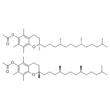 DL-&alpha-Tocopherol acetate(Vitamin E acetate)图片