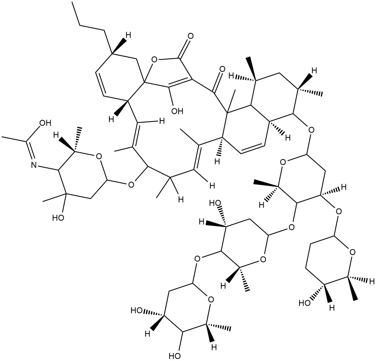 Saccharocarcin B图片