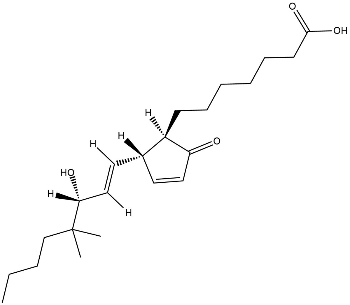 16,16-dimethyl Prostaglandin A1图片
