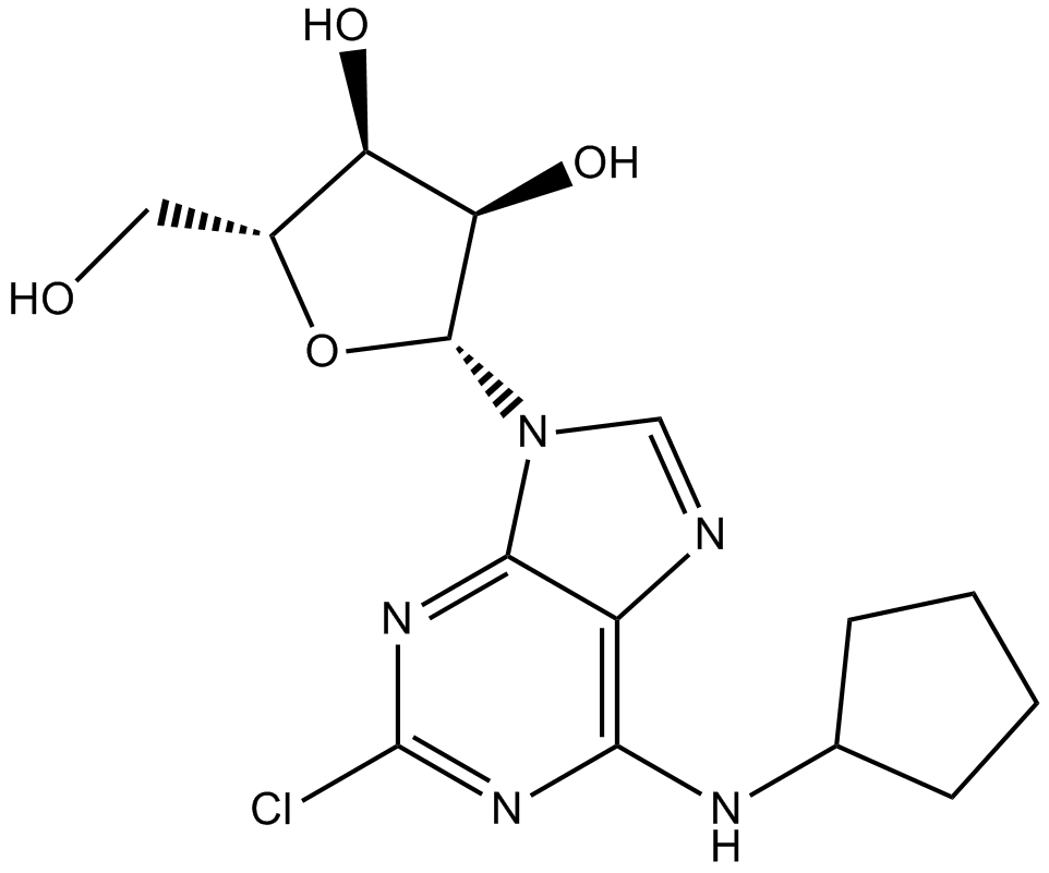 2-Chloro-N6-cyclopentyladenosine图片