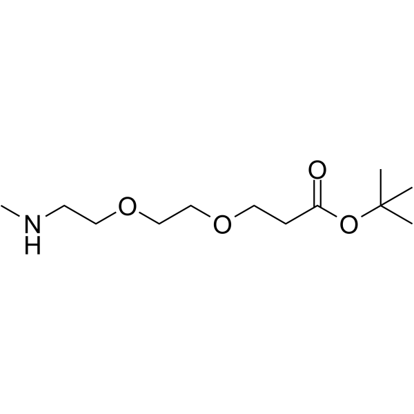 Methylamino-PEG2-Boc图片