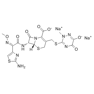 Ceftriaxone sodium salt(Disodium ceftriaxone)图片