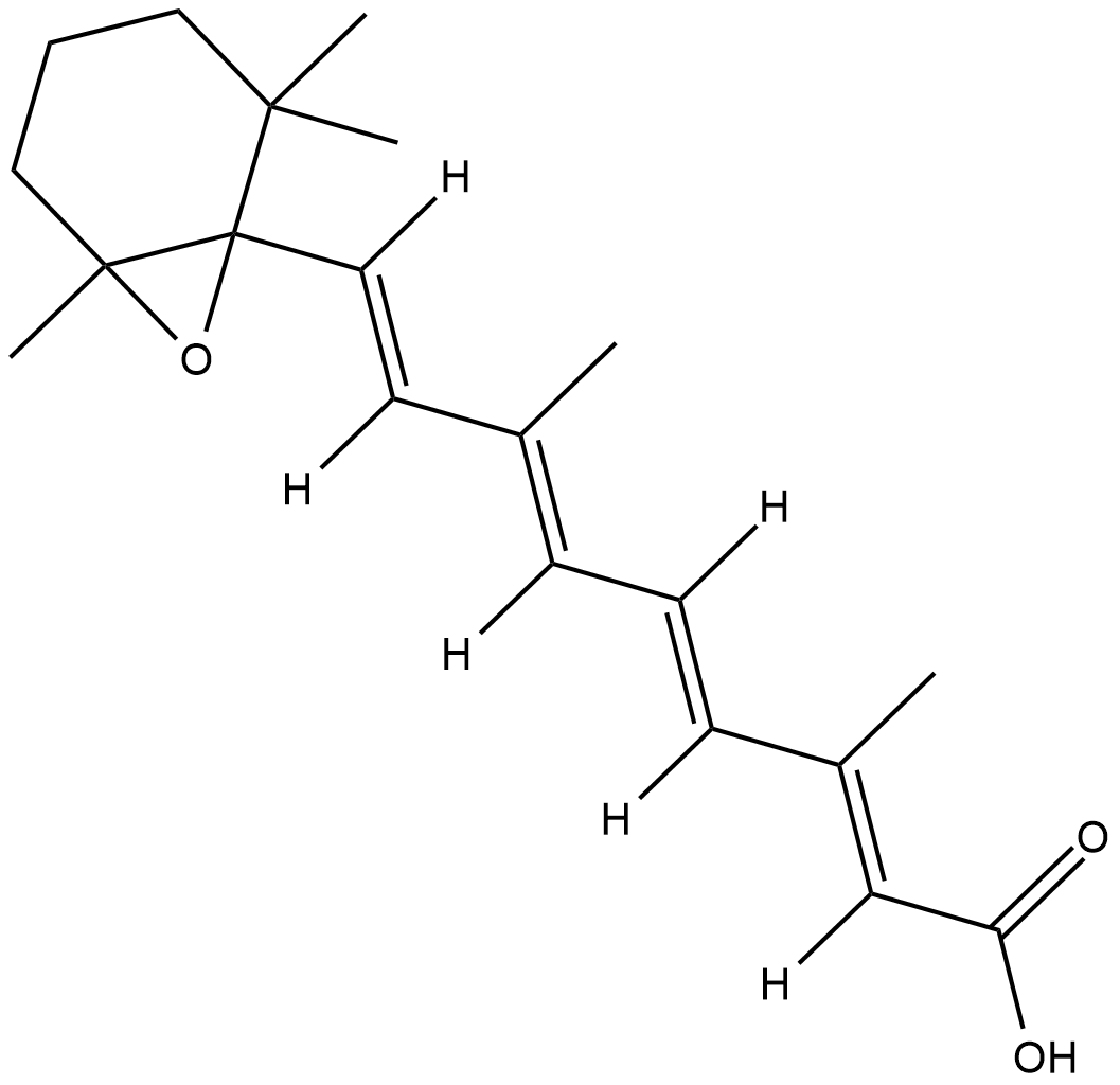 5,6-epoxy-13-cis Retinoic Acid图片
