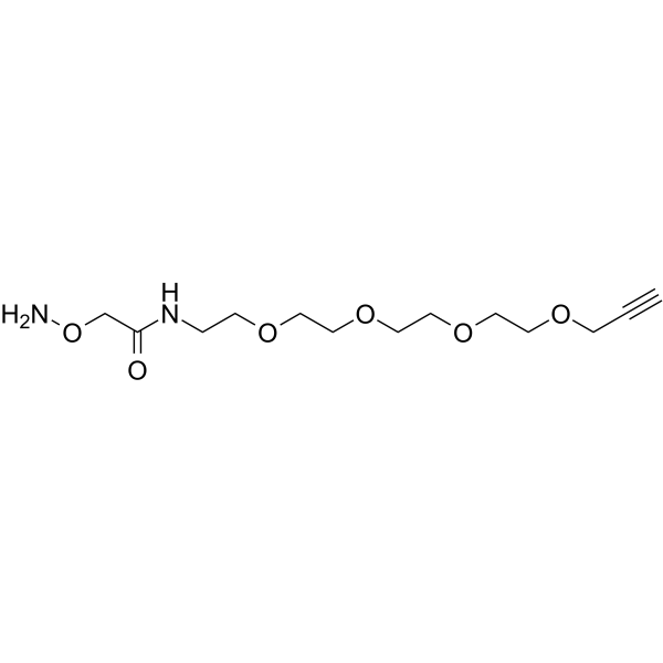 Aminooxy-amido-PEG4-propargyl图片