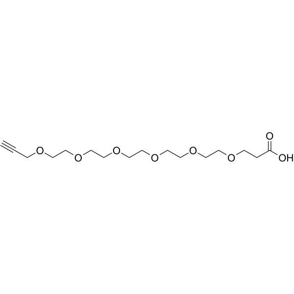 Propargyl-PEG6-acid图片