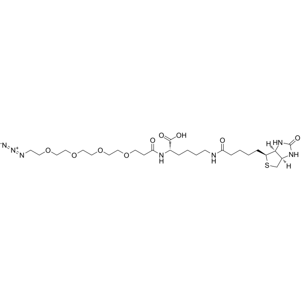 N-(Azido-PEG4)-biocytin图片