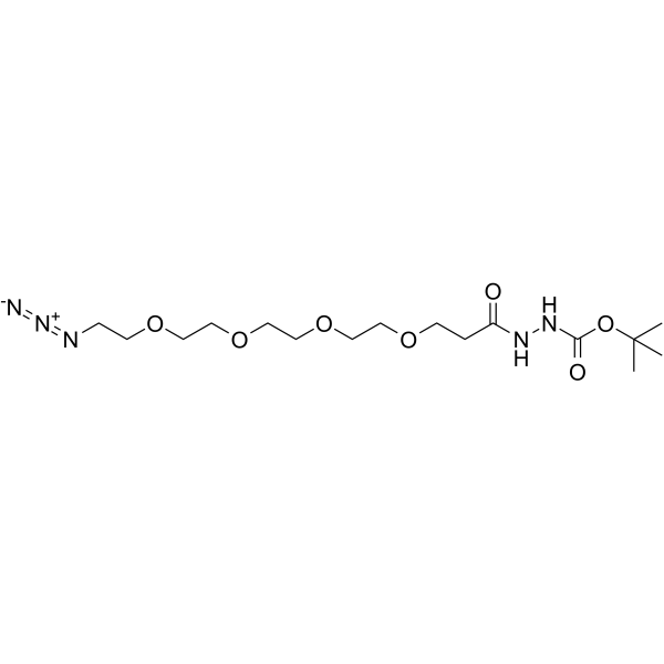 Azido-PEG4-hydrazide-Boc图片