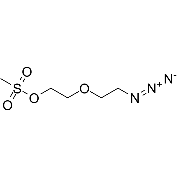 Azide-PEG2-Ms图片