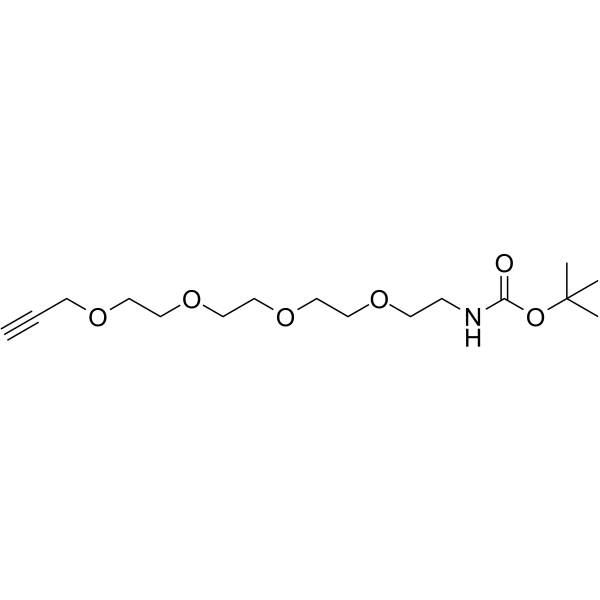 Boc-N-Amido-PEG4-propargyl图片