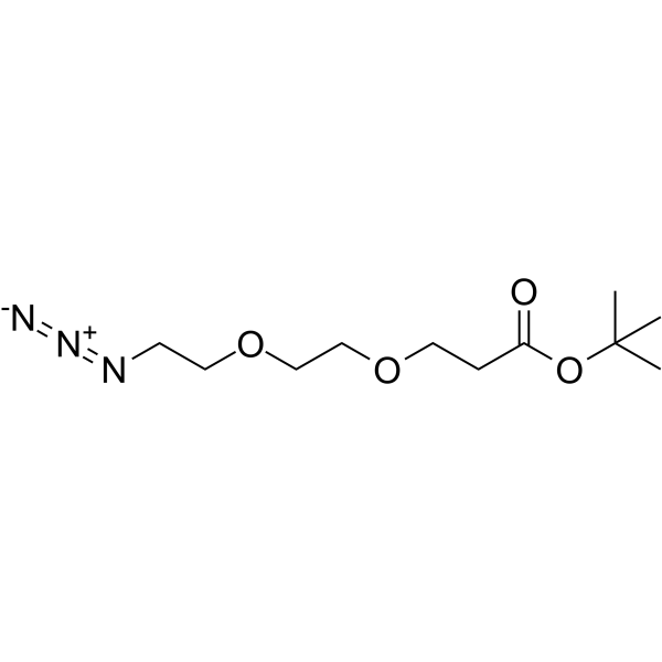 Azido-PEG2-C2-Boc图片