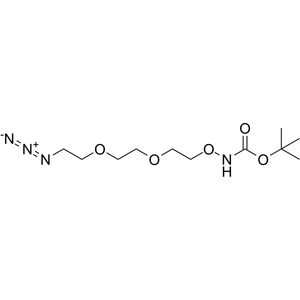 t-Boc-Aminooxy-PEG2-azide图片