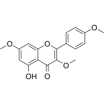 Kaempferol 3,7,4'-trimethyl ether图片