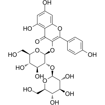Kaempferol 3-O-sophoroside图片