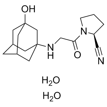 Vildagliptin dihydrate(LAF237 dihydrate)图片