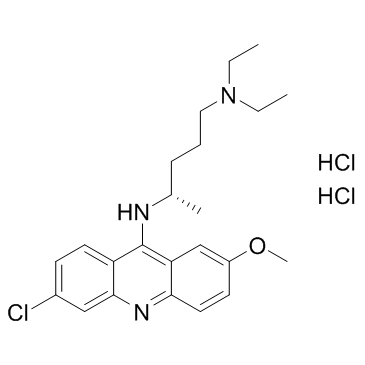 d-Atabrine dihydrochloride图片