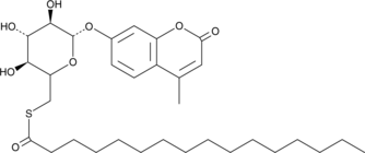 4-Methylumbelliferyl 6-thio-Palmitate-β-D-Glucopyranoside图片