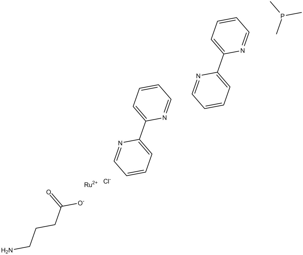 RuBi GABA trimethylphosphine图片