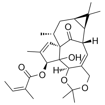 Ingenol-5,20-acetonide-3-O-angelate图片
