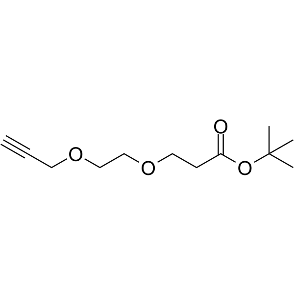 Propargyl-PEG2-Boc图片