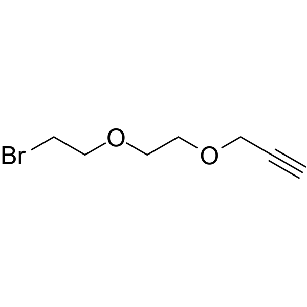 Propargyl-PEG2-bromide图片