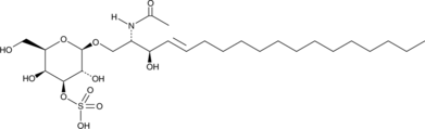 C2 3'-sulfo Galactosylceramide(d18:1/2:0)图片