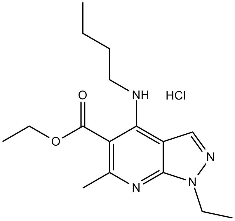 Tracazolate hydrochloride图片