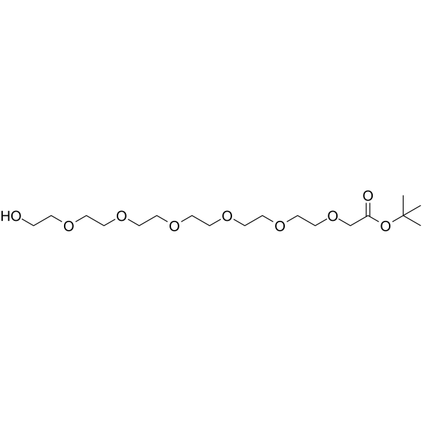 Hydroxy-PEG6-CH2-Boc图片