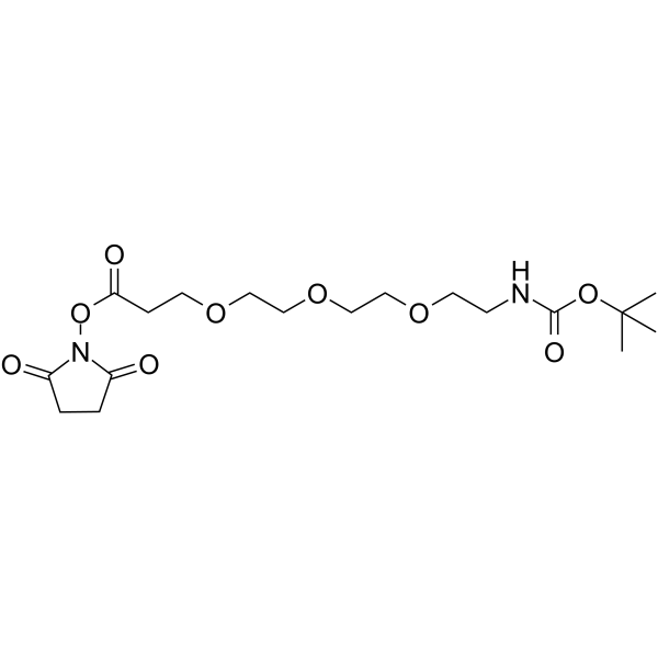 Boc-NH-PEG3-NHS ester图片