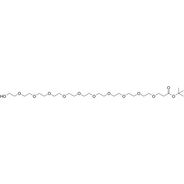 Hydroxy-PEG10-Boc图片