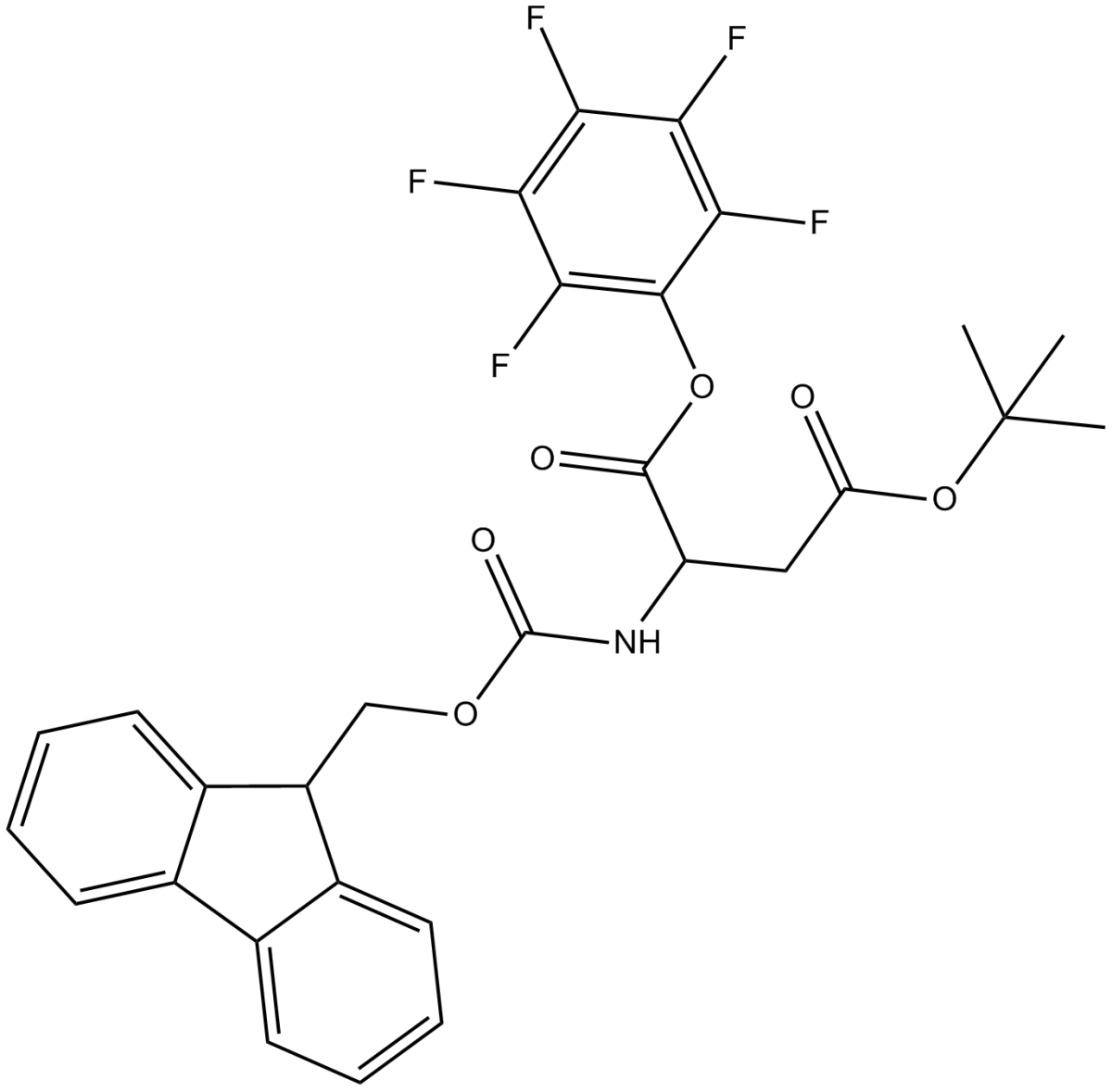 Fmoc-Asp(OtBu)-OPfp图片
