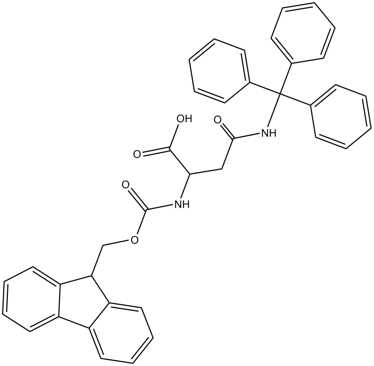 Fmoc-D-Asn(Trt)-OH图片