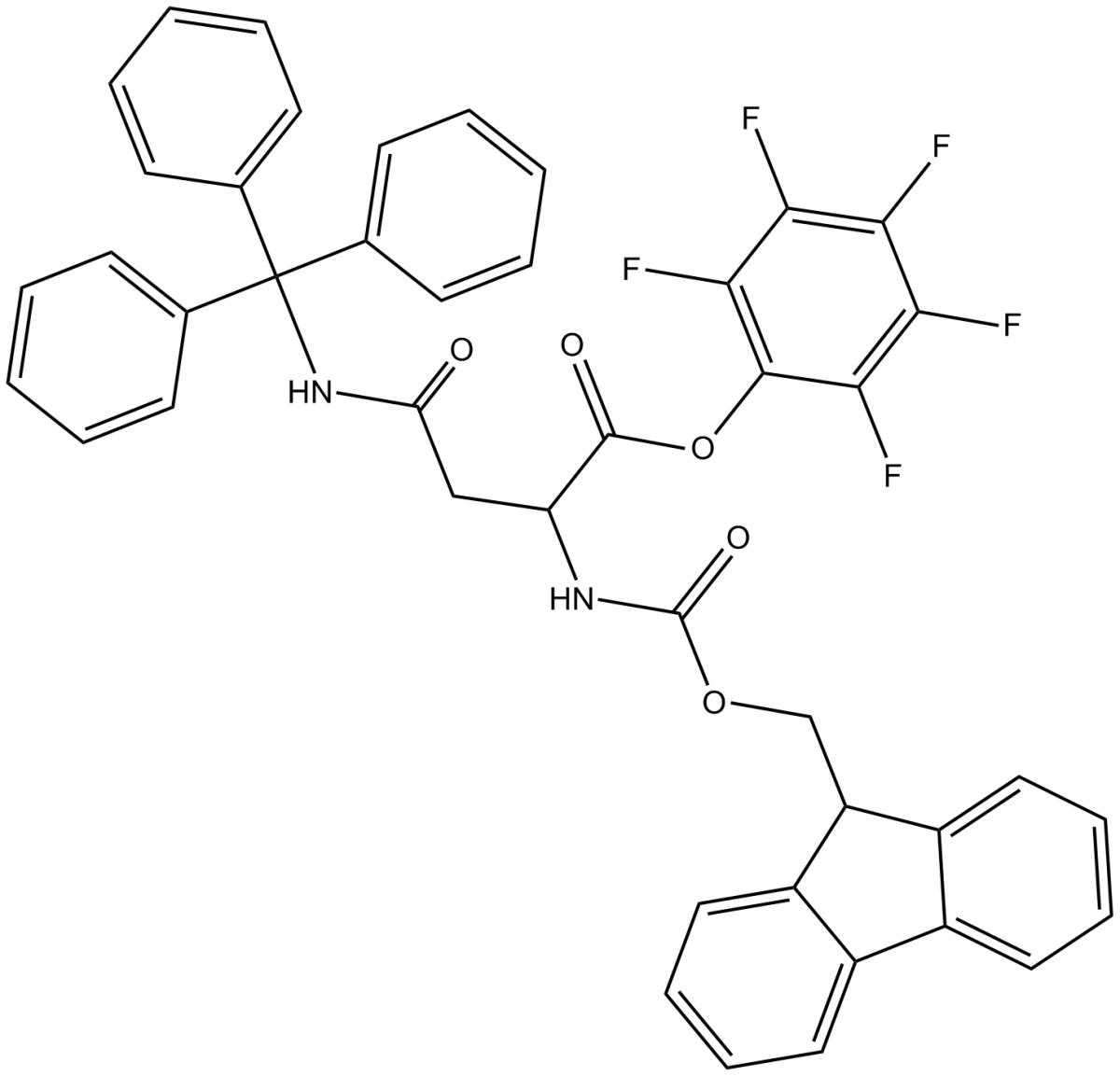 Fmoc-Asn(Trt)-OPfp图片