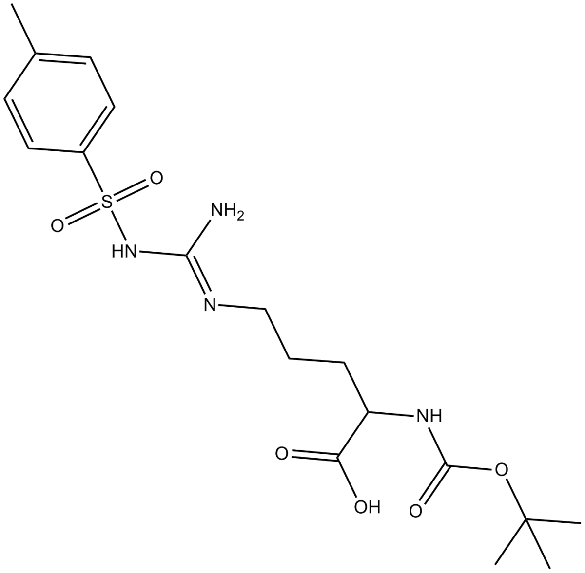 Boc-D-Arg(Tos)-OH图片