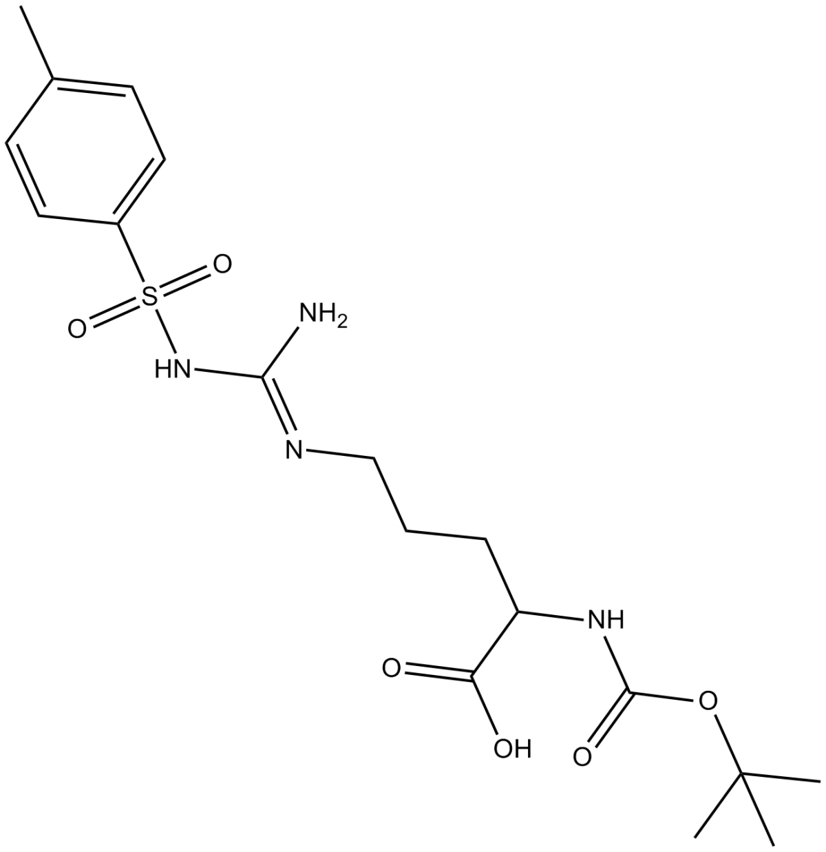 Boc-Arg(Tos)-OH图片
