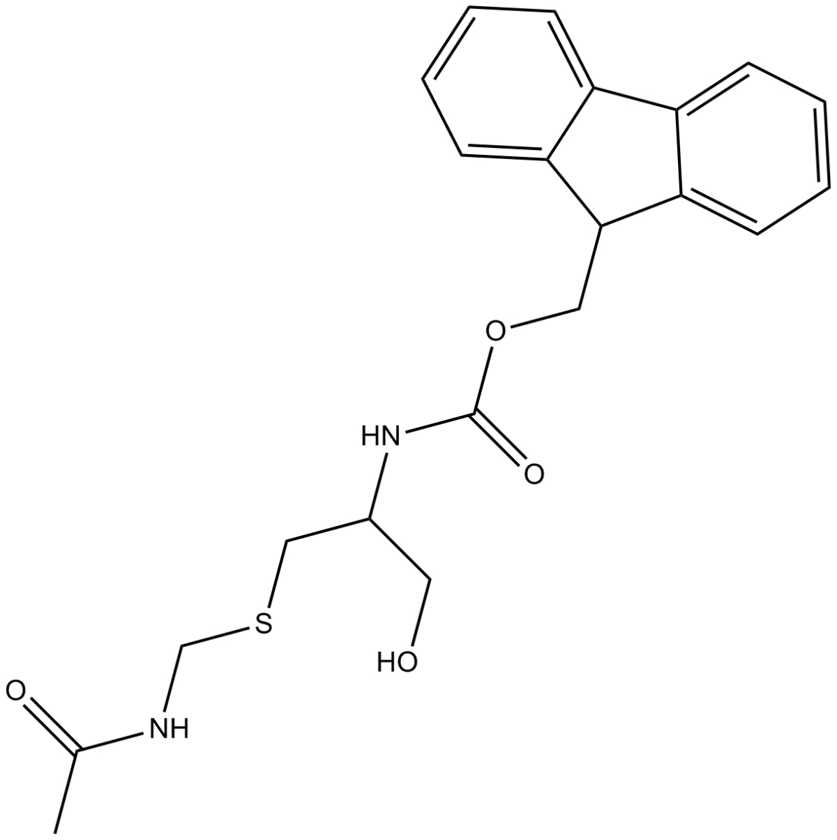 Fmoc-cysteinol(acm)图片