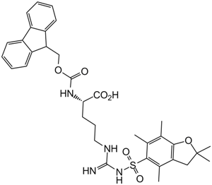 Fmoc-Arg(Pbf)-OH图片