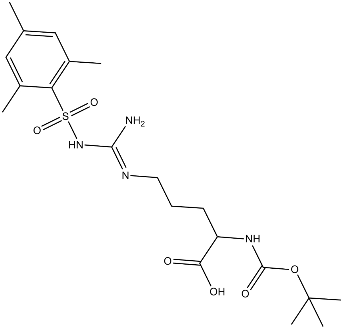 Boc-Arg(Mts)-OH图片