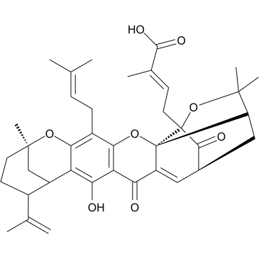 Gambogellic acid图片