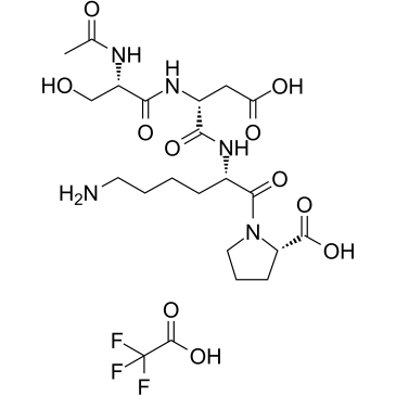 N-Acetyl-Ser-Asp-Lys-Pro TFA图片