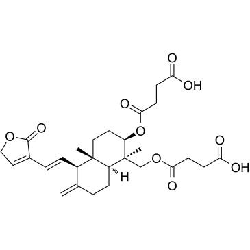 Dehydroandrographolide succinate图片