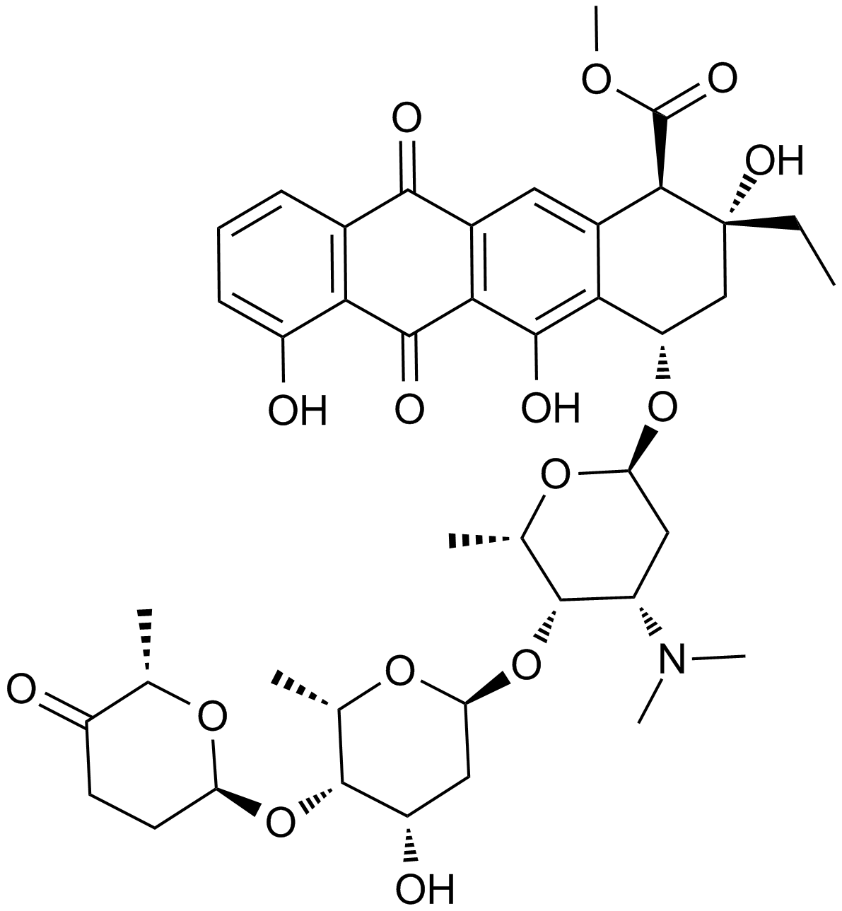 Aclacinomycin A图片