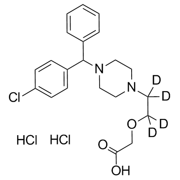 Cetirizine D4 dihydrochloride图片