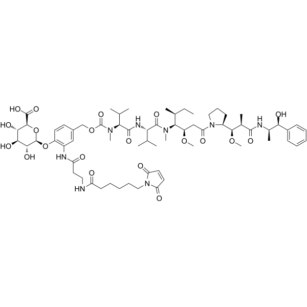 MC-betaglucuronide-MMAE-1图片